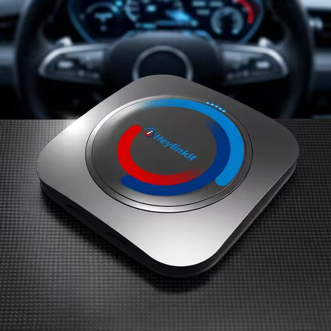 iHeylinkit 8+128G Smart Ai Box Wireless CarPlay Adapter Android Auto Android16.0 QCM6125 Support Goo