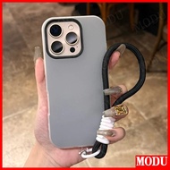 【With A free Lanyard】Luxury 2 in 1 Candy Color Jelly Phone Case For Xiaomi Mi POCO C75 C65 C61 C71 F