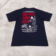 Anvil x pizza of death Navy Men's band T-Shirt