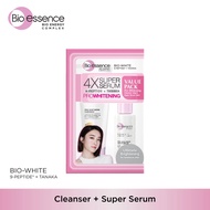 [Skincare Set] Bio-essence Bio-White Pro Whitening Cleanser 100ml + Super Serum 30ml