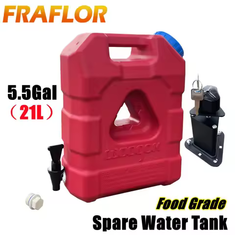 20 Liters 21L (5.5Gallons) Fresh Water Holding Tank for Truck Trailer RV Car Campingg Drinking Water