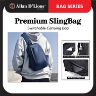 Multifunctional Sling Bag Lightweight Large Capacity Travel Business Fitness Bag Student School Leis