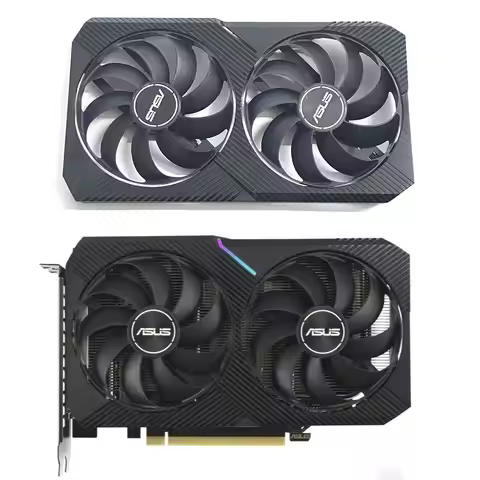 Original RTX 3060 Dual GPU Fan for ASUS Dual RTX 3050 3060 3060TI Mini GTX 1650 Mini 1660S Mini RX 6