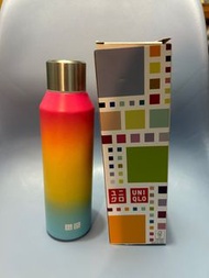 Uniqlo 保溫瓶 彩虹色 (可交換紫色）