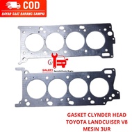 MESIN TOYOTA GASKET GASKET CLYNDER HEAD DESKESEL KOP ONLY ENGINE LANDCUSER V8 5700CC 3UR-FE