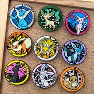 Pokémon Eevee Badge Eevee Family Brooch Badge pokemon Eevee Badge Fairy Eevee Sun Eevee Anime Mercha
