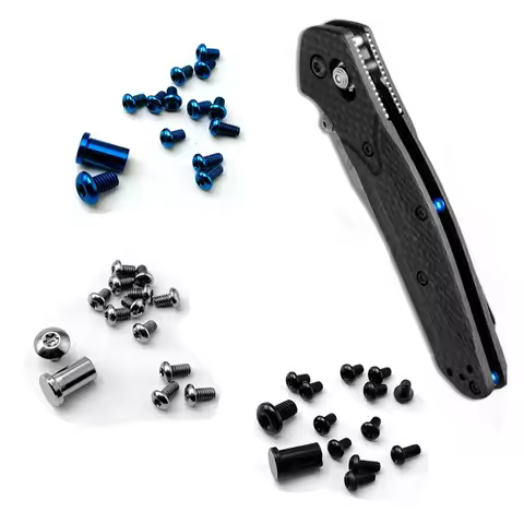 1 Full Set Titanium Alloy Knife Handle Screws for Benchmade 940 Osborne Custom Made Direct Fit Screw