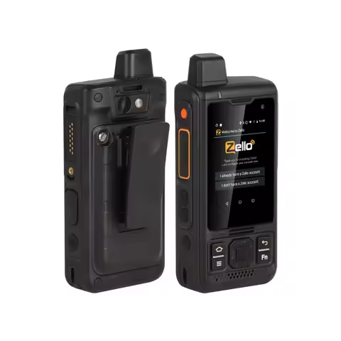 UNIWA Zello Walkie Talkie POC Phone IP68 Waterproof Smartphone B8000 Android 8.1 2.4Inch 4G LTE Quad