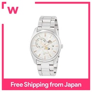 [ORIENT]ORIENT automatic watch SUN&amp;MOON SUN&amp;MOON mechanical Japan-made automatic with contemporary RN-AK0301S Men's White Silver