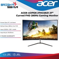 ACER Aopen 27HC5RZ1 Curved FHD 280Hz Gaming Monitor