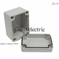 Abs Junction Box Plastic 80 X 110 X 70 Ready