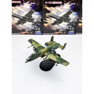 1/100 A-10A Warthog Fangs Camouflage Coating A10 Fighter Attack Aircraft Military Aircraft Alloy Mod