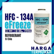 FREON KALENG R134 EFREEZE 390G | REFRIGERANT HFC- R134a | PREON MOBIL  KULKAS PENDINGIN  R 134 / FRE