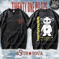 24h Shipping N9THNOVA Street Fashion Style Oversize 21pilots Rock Band T-Shirt, Unisex 6