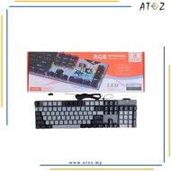 ATOZ Shop Jeqang JK-919 Mechanical Keyboard 104 Key RGB Tri-Mode Wired 2.4G Gasket Structure Hot-swa