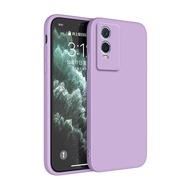 Case for VIVO Y74S Y76 Y76S 5G Camera Protection Square Liquid Silicone Soft Luxury Shockproof High 