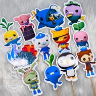 Cupcake Topper Octonauts