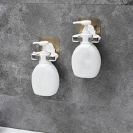 BEBA Plastic Shower Gel Bottle Rack Punch-free Wall Mounted Shampoo Holder Rack Universal Self Adhesive Liquid Soap Hanger Home