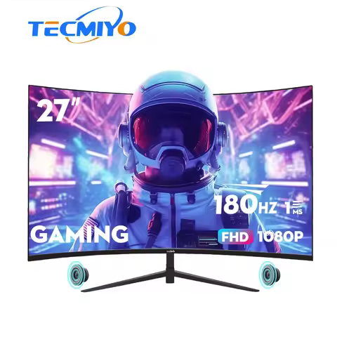 Tecmiyo 19 21 24 27 28 32 34 49 Inch 2k 4k 5k 144hz 165hz Lcd Monitors Gaming Pc Computer Monitor