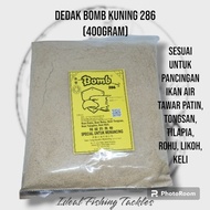 ORIGINAL Dedak Bomb 286 Dedak Kuning 400gram Serbuk Pancingan Ikan