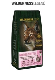 wilderness legend cat food repack 1kg mother & kitten