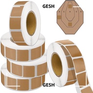 GESH Target Stickers, Outdoor  Range Targets Square Target Pasters, Self-Adhesive for Long&Short Ran