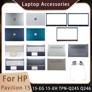 New For HP Pavilion 15-EG 15-EH TPN-Q245 Q246;Replacemen Laptop Accessories Lcd Back Cover/Front Bezel/Palmrest/Bottom With LOGO