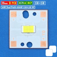 MCP B 3570 20mm 30W 6C Dual White White LED Laser BiLED RTD AES 9V