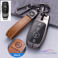 Zinc Alloy Remote Car Key Fob Case Holder For Mercedes Benz E C S GLC Class E200 E400 E63 W213 S550 