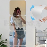 [ Featured ] DIY Square Wall Sticker - Splicing Makeup Mirror - Self-adhesive Acrylic Wall Mirror - 