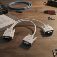 DYRUIDOJ VGA Adapter, 15 PIN Male To 2 Female SVGA Adapter, Adapter Cable Dual Port Splitter Design 