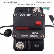 WOAY Circuit Breaker Switch, Voltage Protection Overcurrent Protection Circuit Breaker, Recoverable 