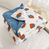 Chăn đũi hè cotton chần bông Hàn Quốc nhập khẩu loại 1 chăn đũi xơ đậu nành mềm mịn thoáng mát kích