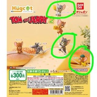 扭蛋 Tom and Jerry 貓 鼠 老鼠 湯姆 與 傑利 電線 保護 裝飾 電話線 公仔