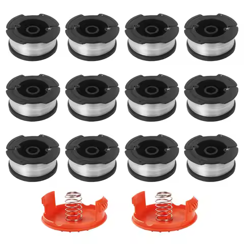 Spool & Line For Black & Decker GH400 GH500 GH600 GH900 GH912 Lawn Mower Replacement Parts Lawn Mowe