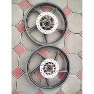 ORIGINAL ENKEI SUPRA 125 DOUBLE DISK WHEELS