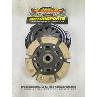 DPC Performance Clutch Myvi K3 K3-VET YRV 8 Inch 6 Puck With Spring Hub