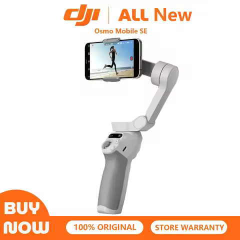 DJI Osmo Mobile SE All New 3-Axis Phone Gimbal with Built-In Tripod Selfie Stick Gimbal Stabilizer f