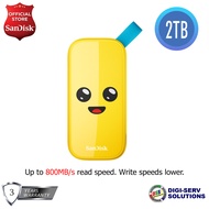 Sandisk Fortnite Portable SSD ~ 2TB - Peely Edition (SDSSDE30-2T00-G25F)
