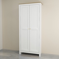 Almari Baju MUJI 2 Pintu | Slim Design, Jimat Ruang - LK26