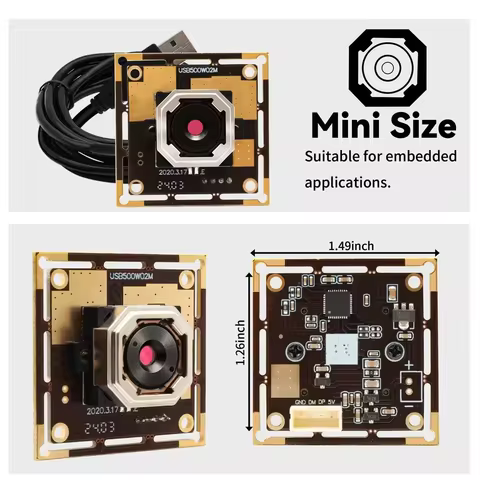 ELP USB Camera Module 5MP Autofocus Webcam OV5640 For Raspberry PI Laptop Jetson Nano PC