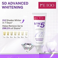 METOO MW-5  Diamond Shining Whitening Toothpaste - Fresh Fruity Mint 100g - Stain Removal / Anti-Yel