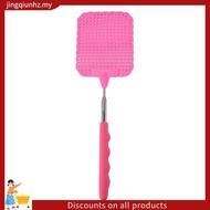 [in stock]Flyswatter Fly  mosquito insects swatter telescopic up to 73 cm pink