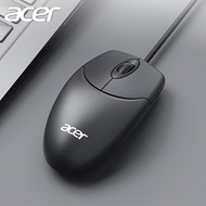【Ready stock】ส่งของเดี๋ยวนี้Acer M117 Wired Mouse อุปกรณ์ต่อพ่วงคอมพิวเตอร์สำนักงาน USB SK100125