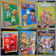 Buku mewarnai UPIN IPIN ukuran 16x24 cm GK