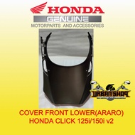 COVER FRONT LOWER (ARARO) HONDA CLICK 125I-150I V2 (64308-K59-A7OZB) HONDA GENUINE PARTS