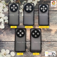 Vivo X200 Pro 5G/ X200 5G/ X200 Pro Mini/ X100 Pro/ X100s case with matte back, anti-stain, colored 