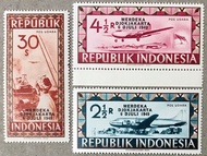 PW302-PERANGKO PRANGKO INDONESIA WINA BLOKADE POS UDARA ,REPUBLIK