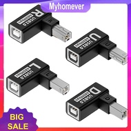 USB 2.0 Type B Printer Adapter Jack Male To Female Converter USB 2.0 Type-B Printing and Data Extens