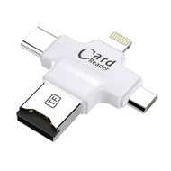 Card Reader สำหรับมือถือ iOS และ Android ทุกรุ่น รองรับพอร์ต Lightning USB Type-C Micro USB USB2.0